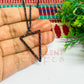 Triangle Pendant with Chain
