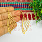 Wing Shape Brass Charm Earrings