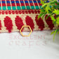 10x12mm Hexagon Shape Brass bezel Charms - Gold