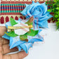 Hair Clip Artificial Flowers-HC-HA-7cm-3 (2pc Pack)