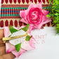 Hair Clip Artificial Flowers-HC-HA-7cm-6 (2pc Pack)
