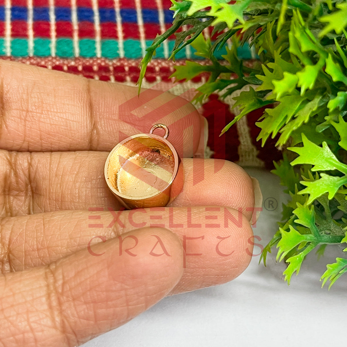 5mm Thickness Circle Cabochon Bezel- 1Pc