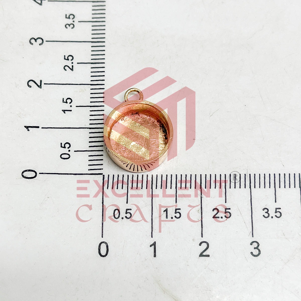 5mm Thickness Circle Cabochon Bezel- 1Pc