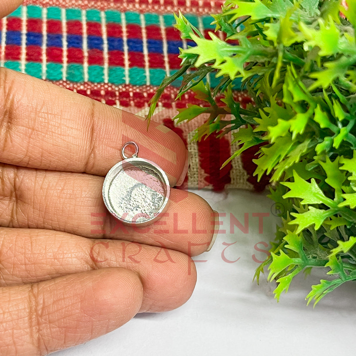 5mm Thickness Circle Cabochon Bezel- 1Pc