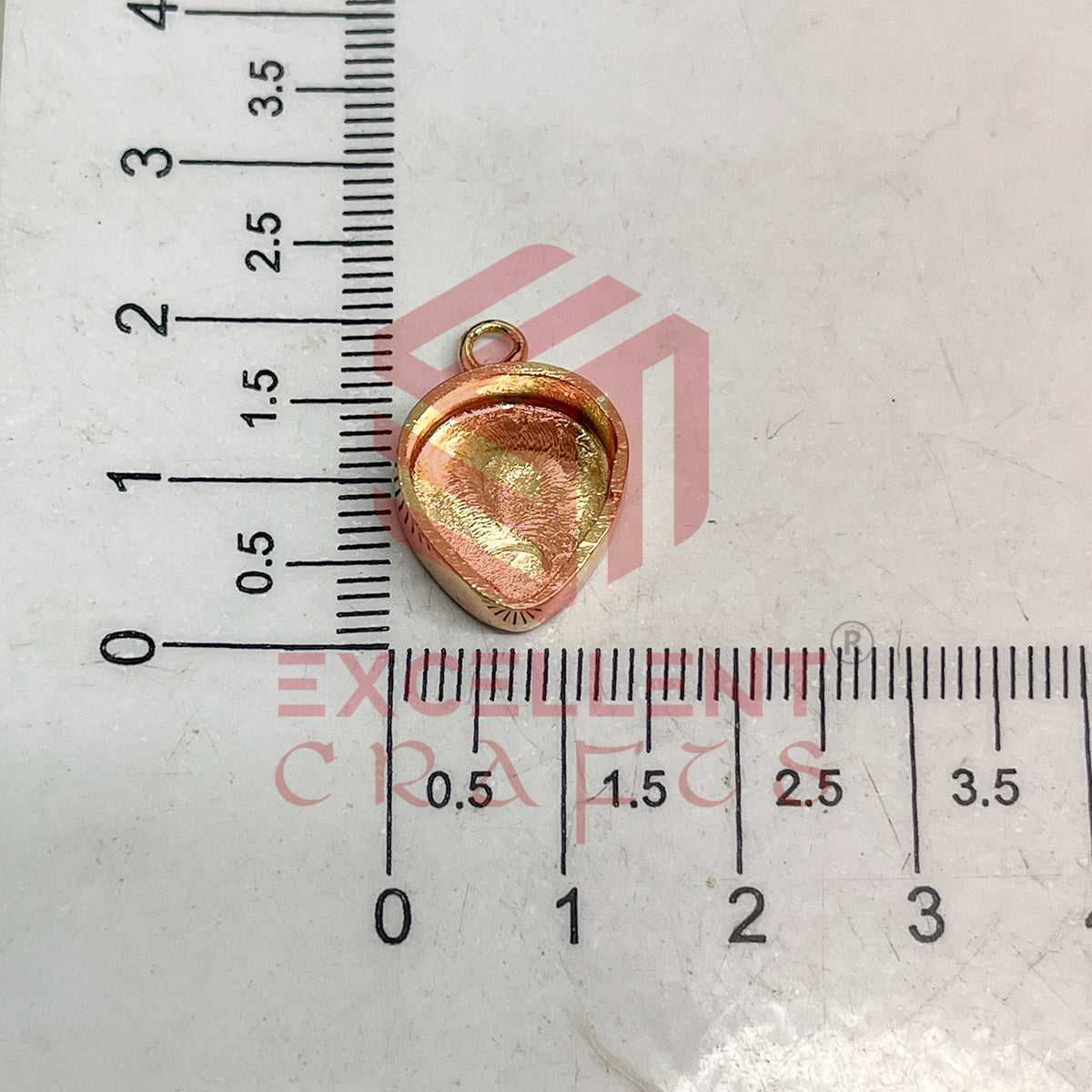 5mm Thickness Drop Cabochon Bezel- 1Pc