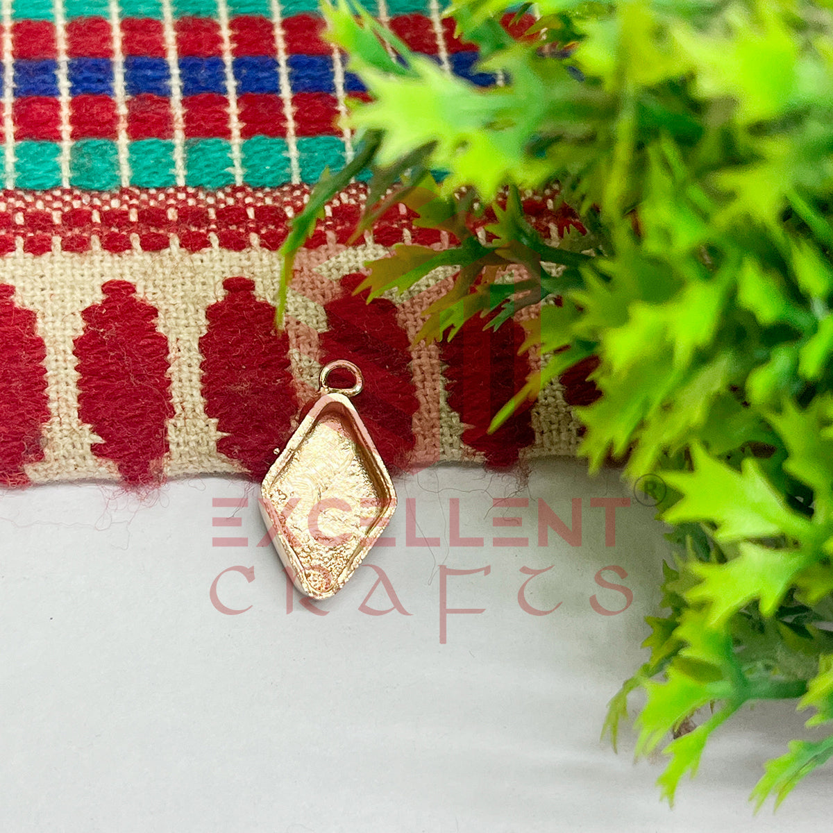 5mm Thickness Diamond Cabochon Bezel- 1Pc