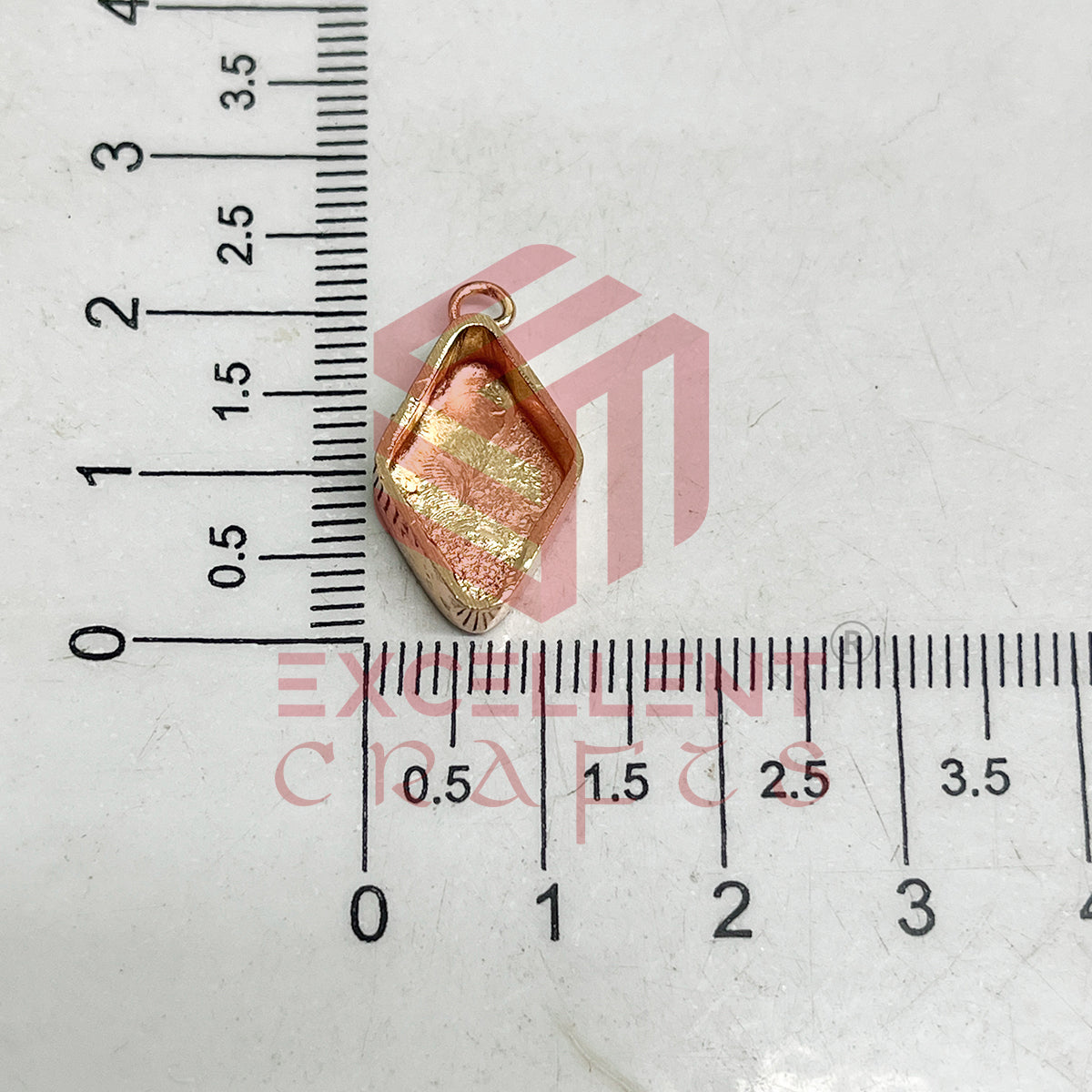 5mm Thickness Diamond Cabochon Bezel- 1Pc