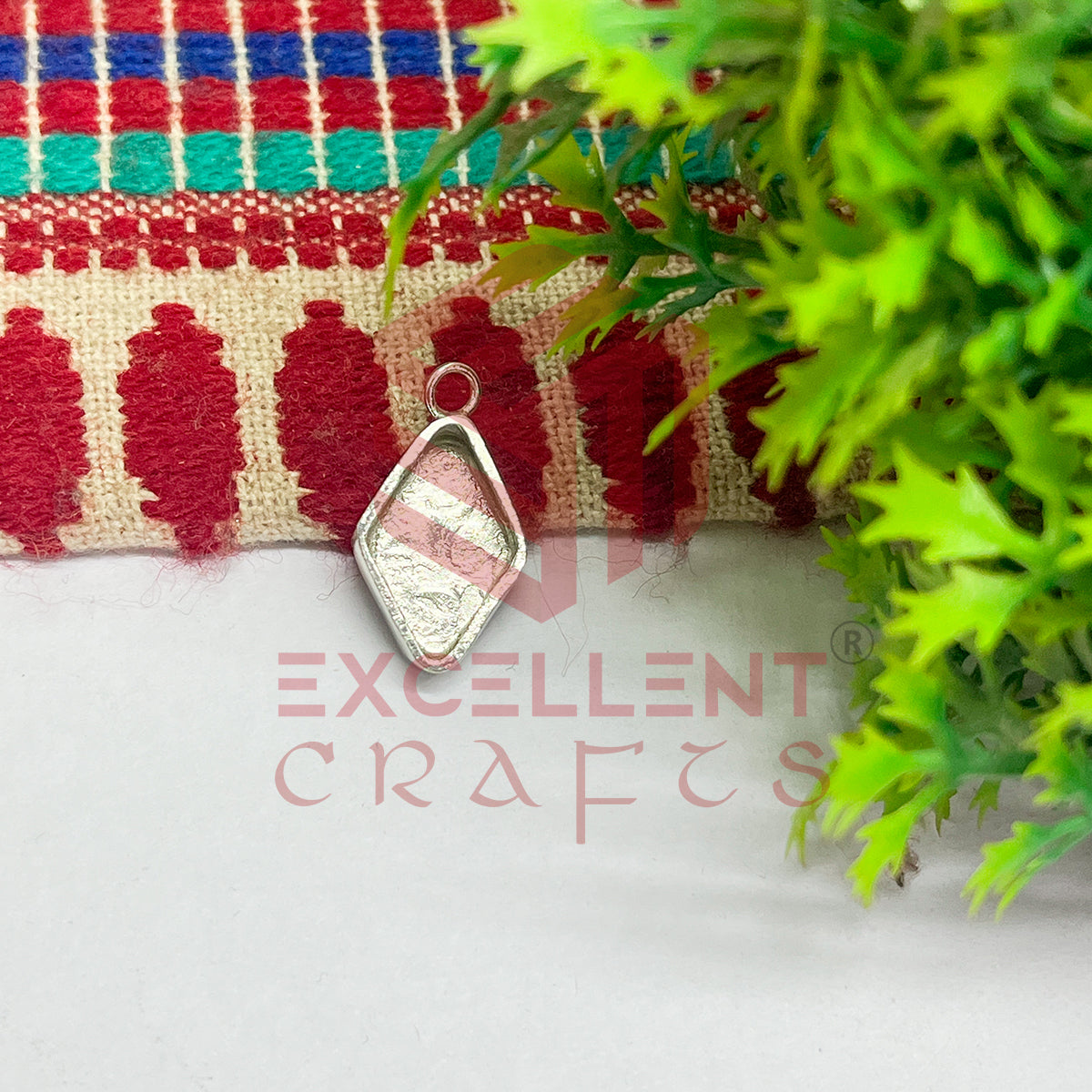 5mm Thickness Diamond Cabochon Bezel- 1Pc