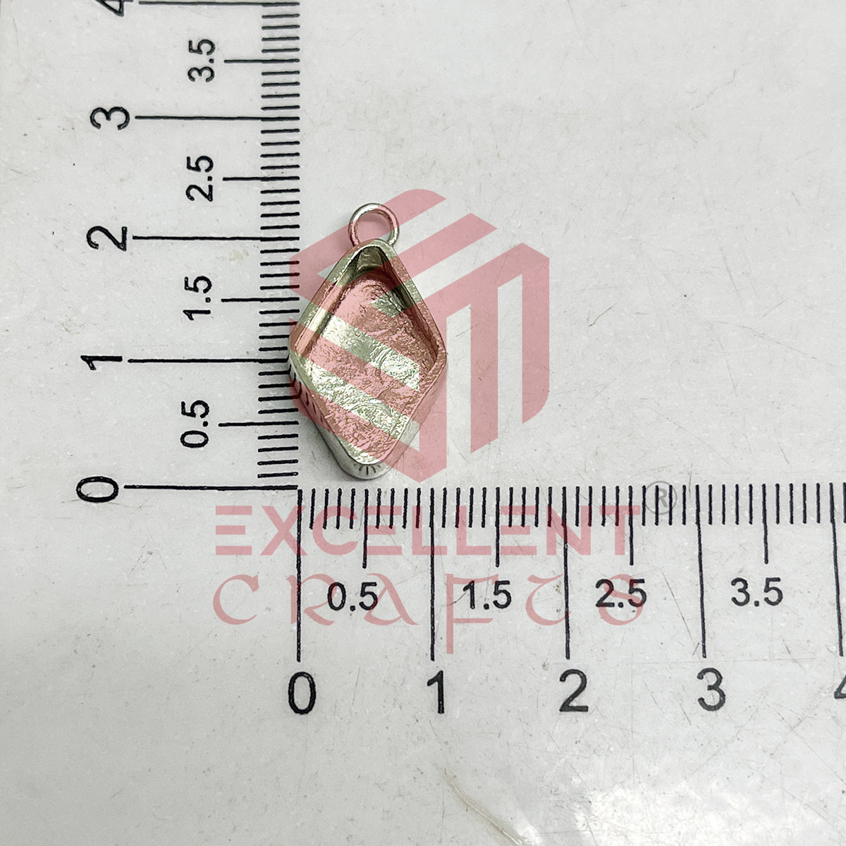 5mm Thickness Diamond Cabochon Bezel- 1Pc