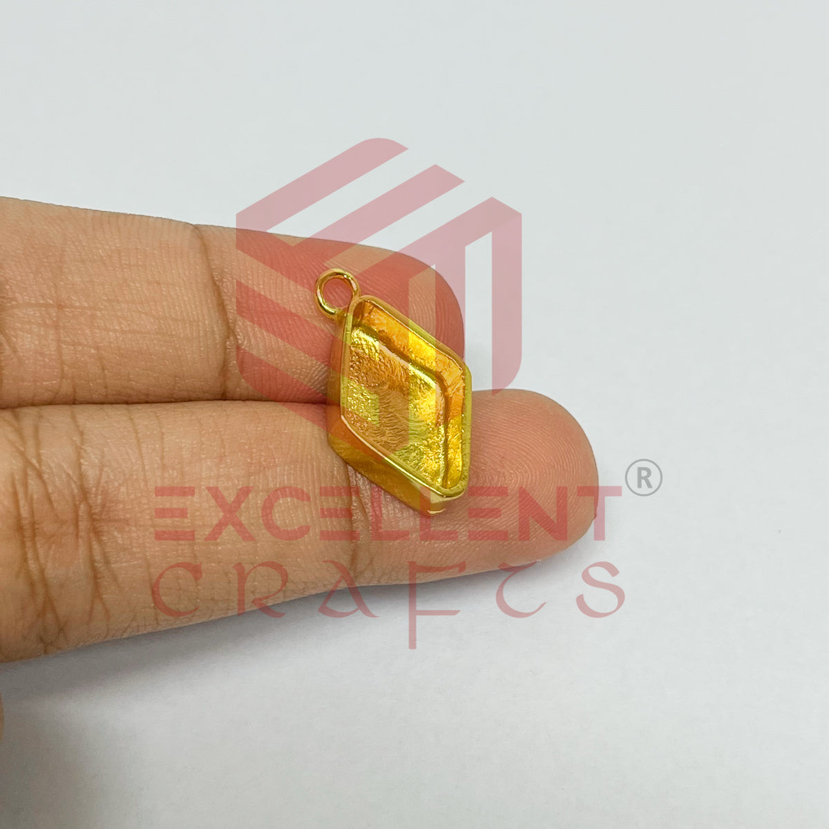 5mm Thickness Diamond Cabochon Bezel- 1Pc