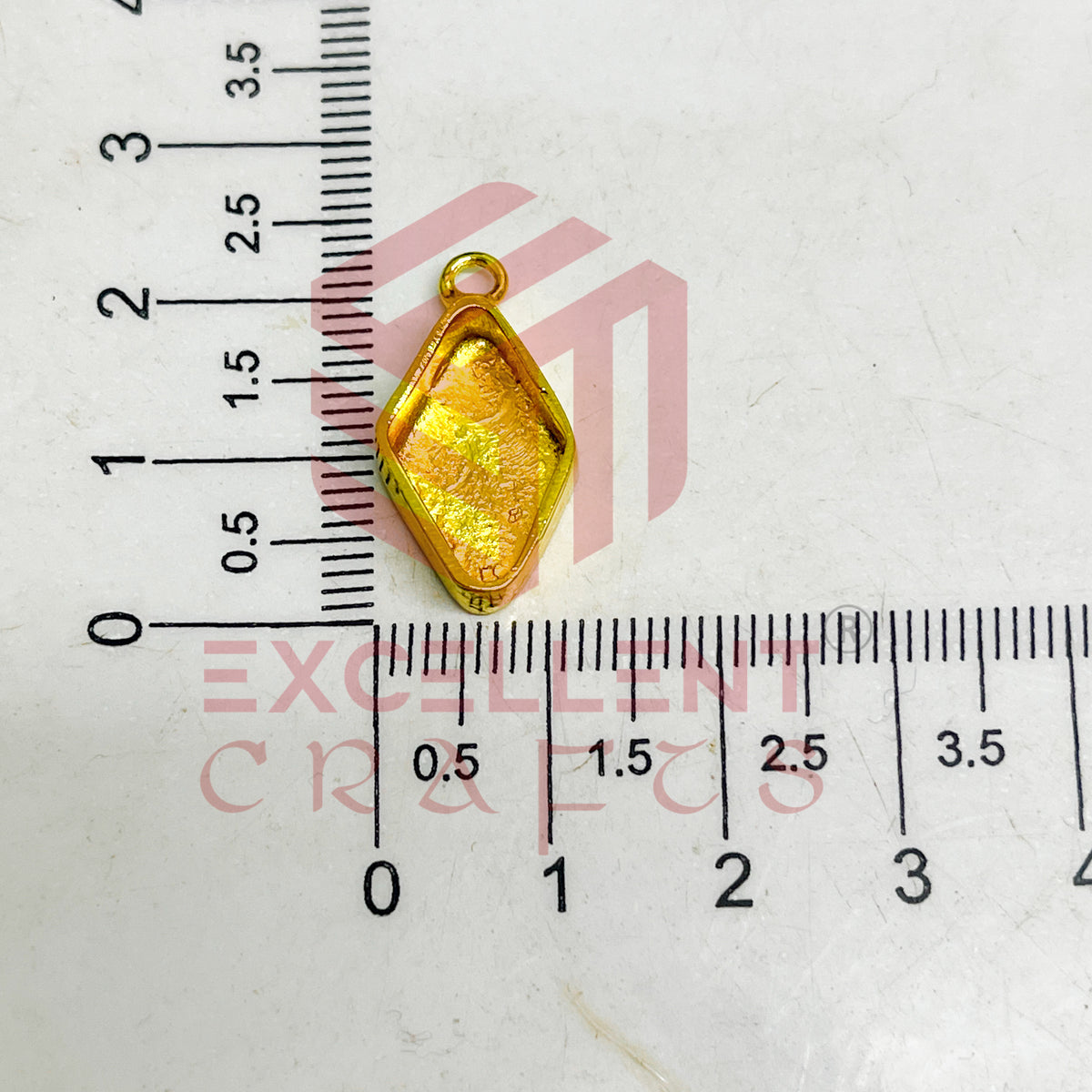 5mm Thickness Diamond Cabochon Bezel- 1Pc