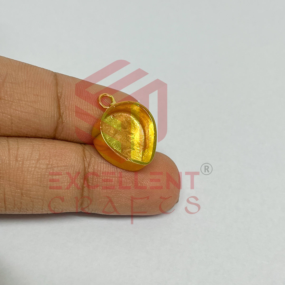 5mm Thickness Drop Cabochon Bezel- 1Pc