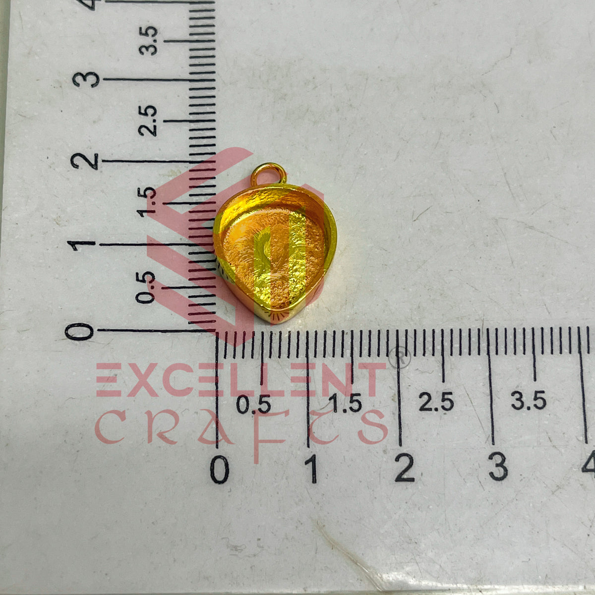 5mm Thickness Drop Cabochon Bezel- 1Pc