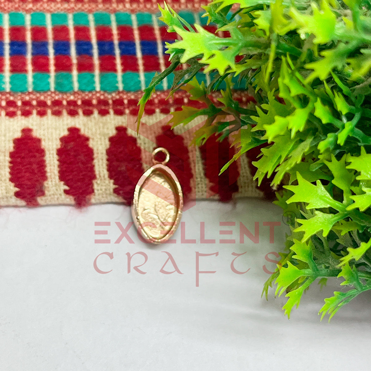 5mm Thickness Eye Cabochon Bezel- 1Pc