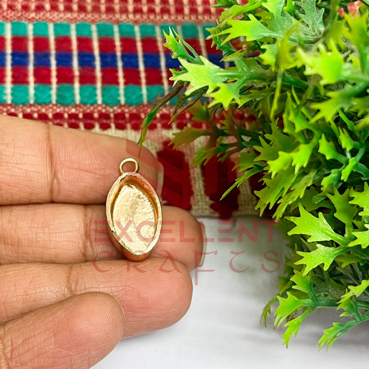 5mm Thickness Eye Cabochon Bezel- 1Pc