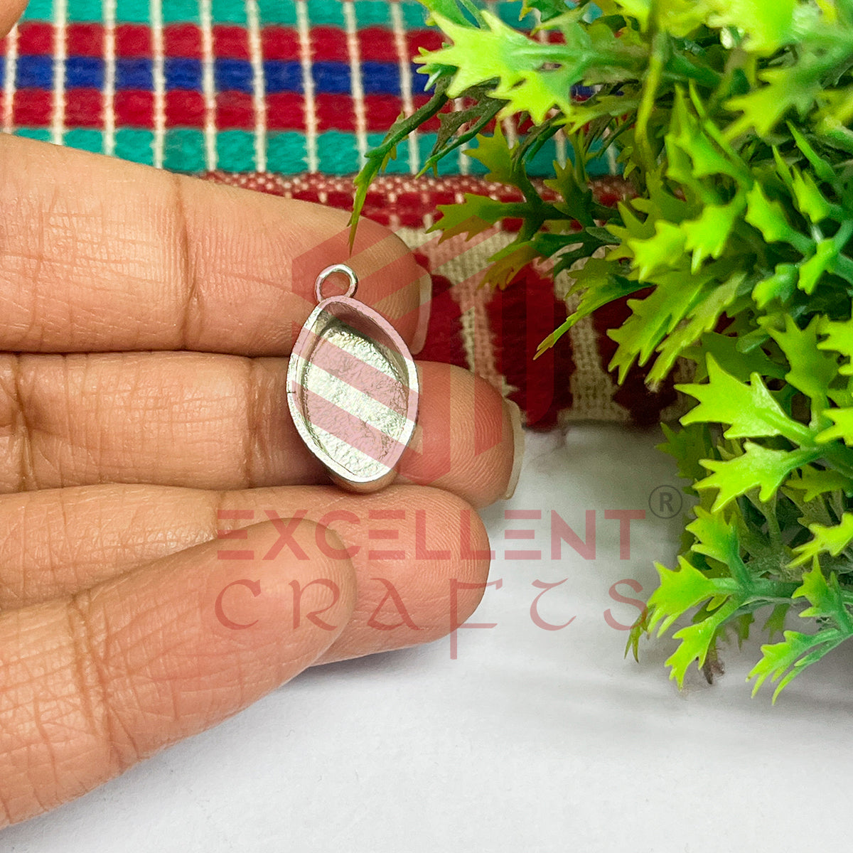 5mm Thickness Eye Cabochon Bezel- 1Pc