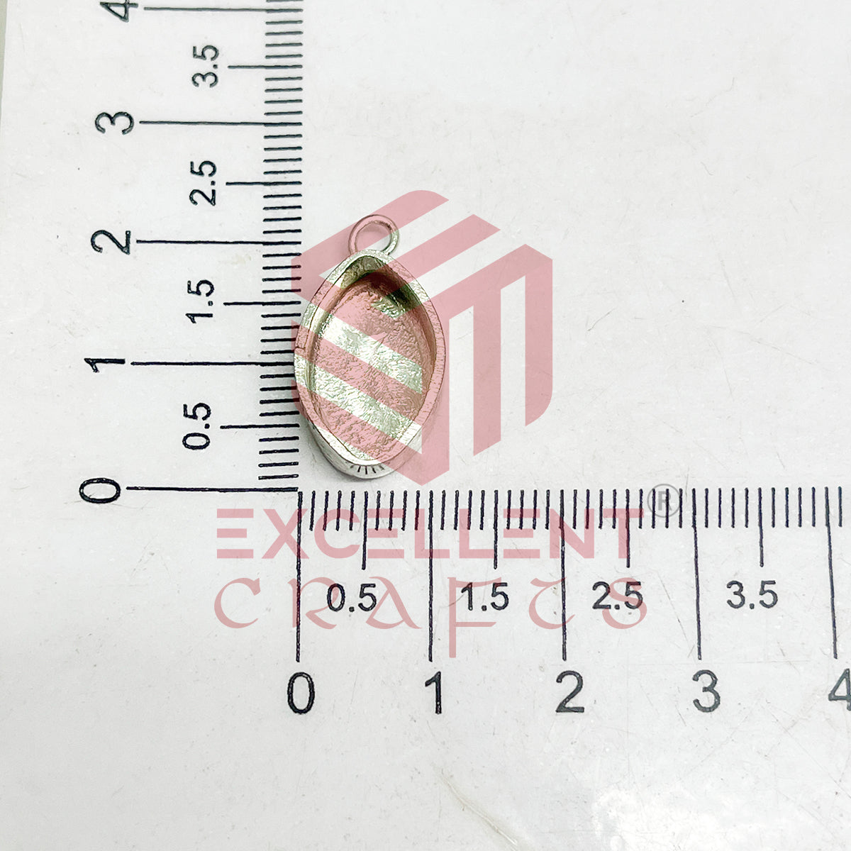 5mm Thickness Eye Cabochon Bezel- 1Pc