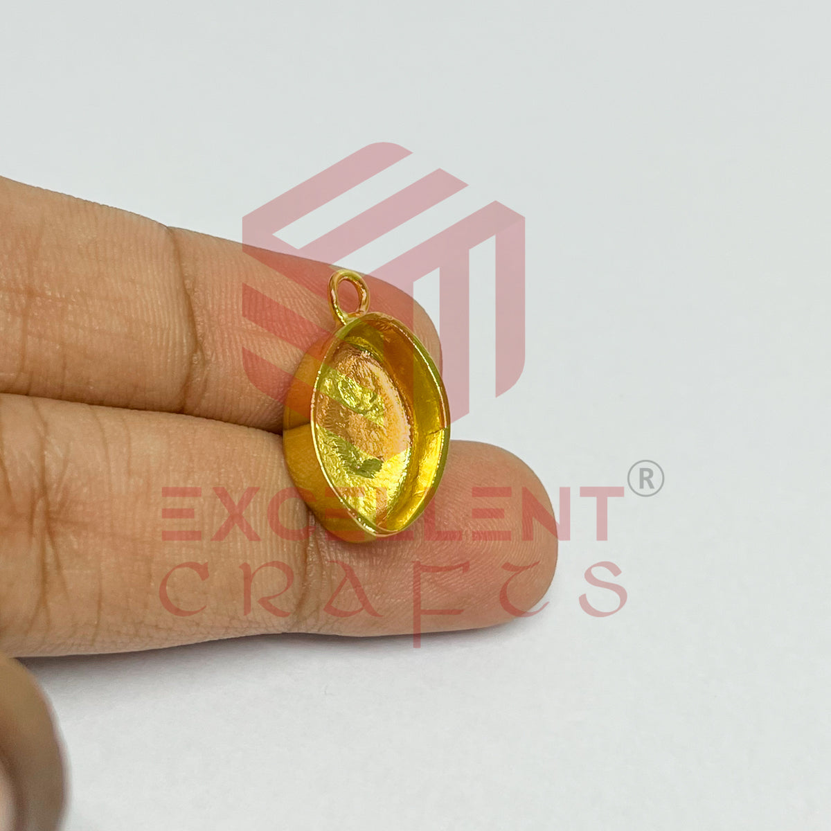 5mm Thickness Eye Cabochon Bezel- 1Pc