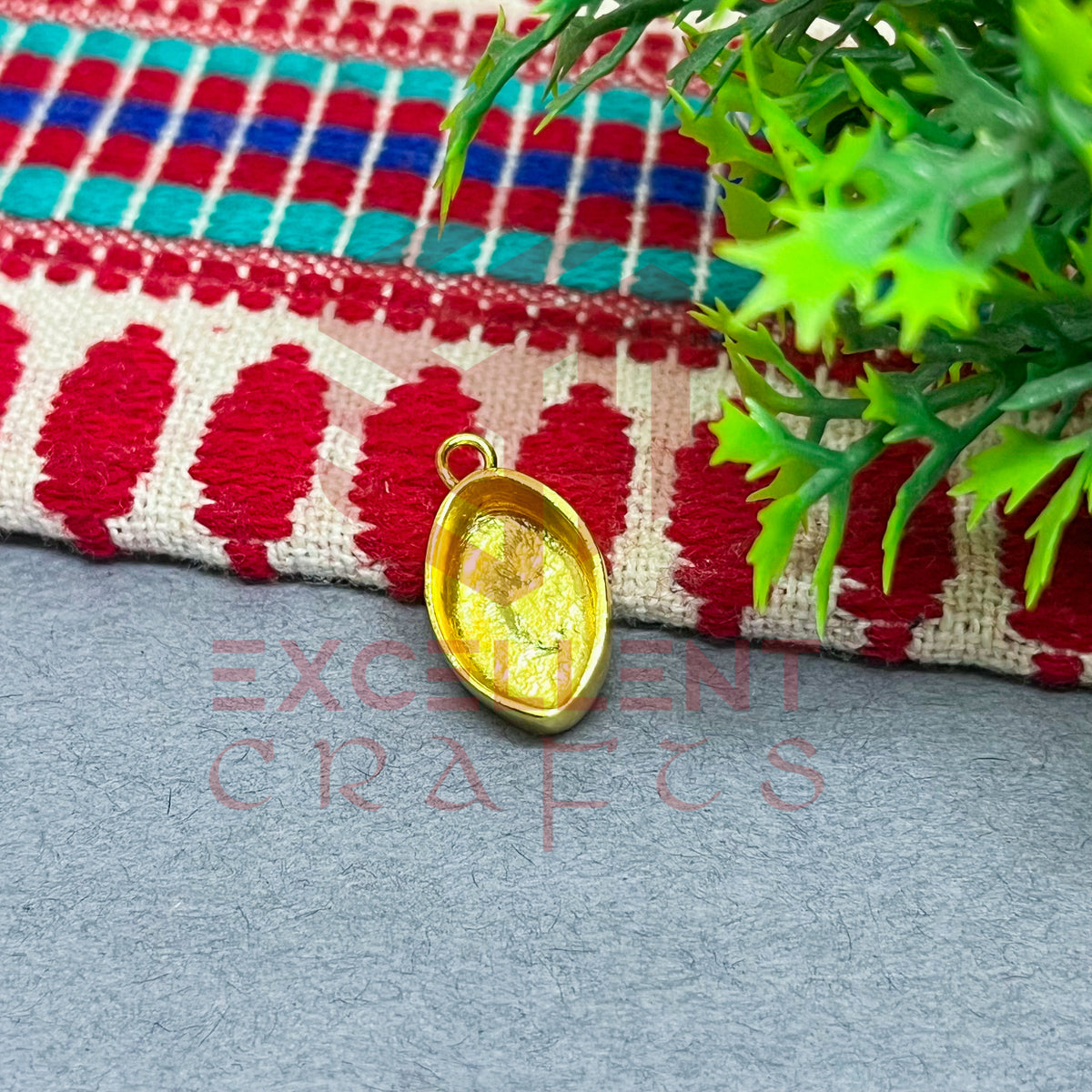 5mm Thickness Eye Cabochon Bezel- 1Pc