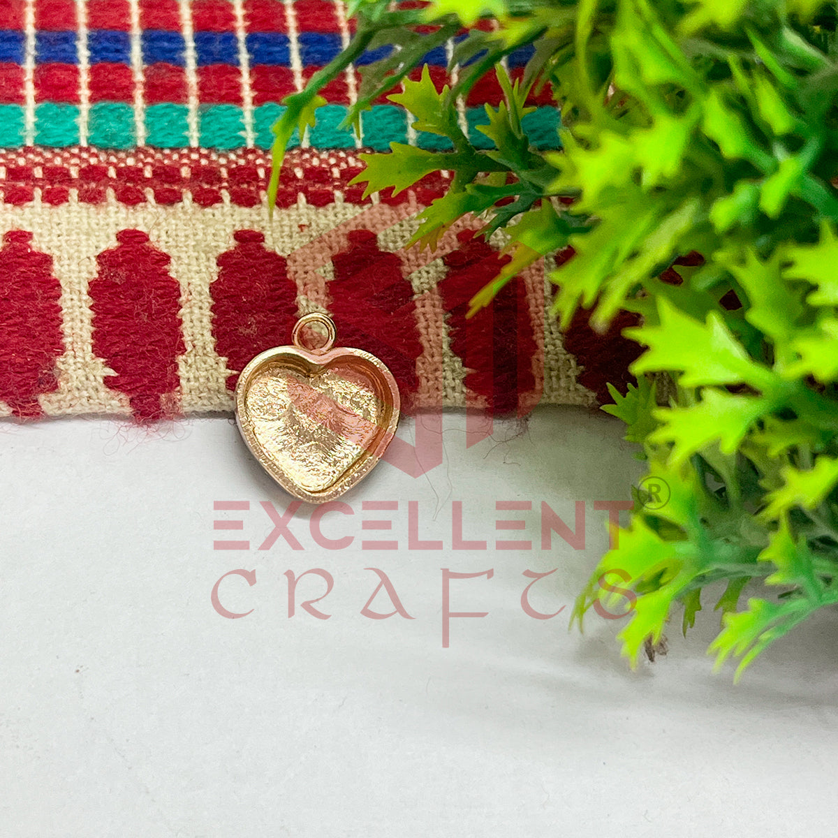 5mm Thickness Heart Cabochon Bezel- 1Pc