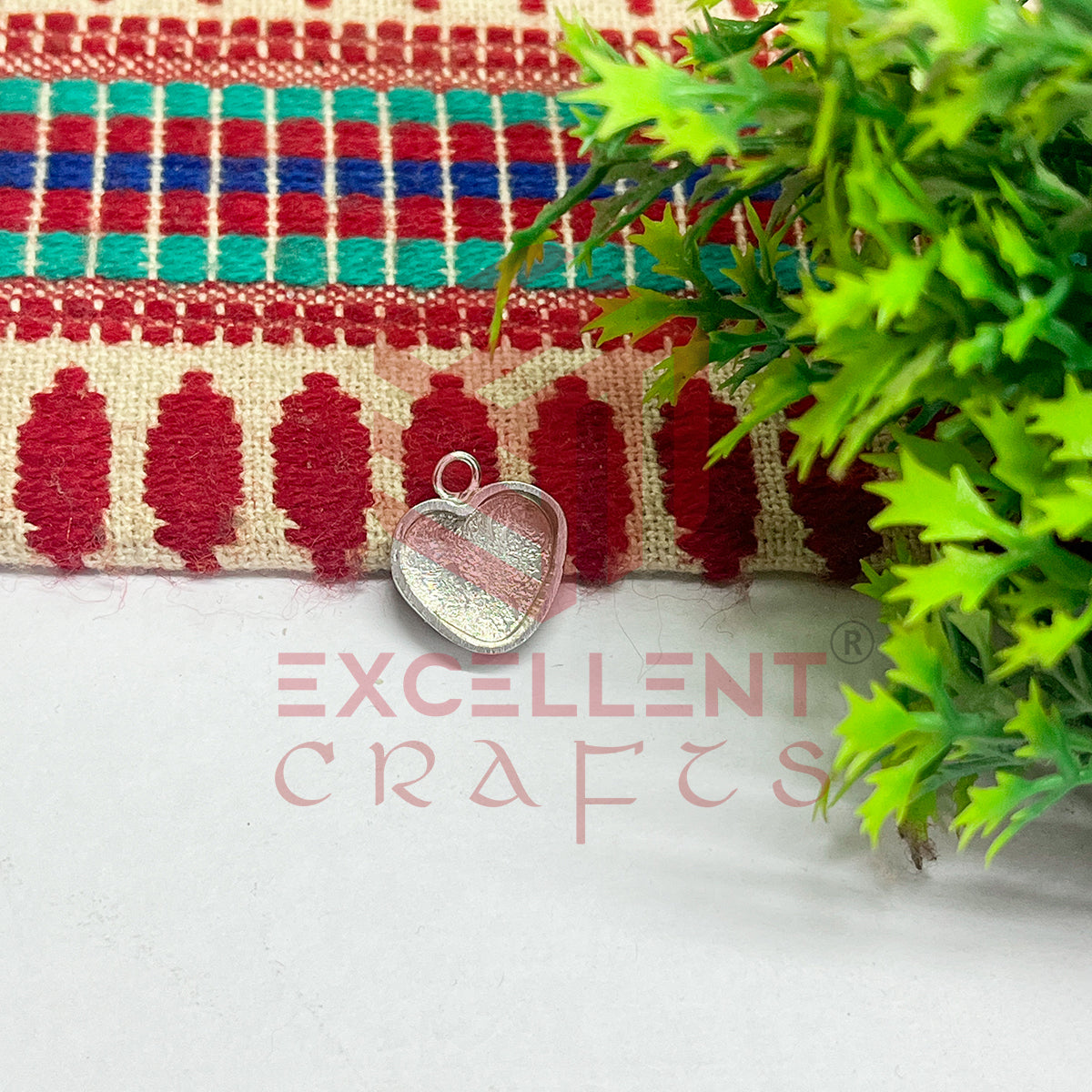 5mm Thickness Heart Cabochon Bezel- 1Pc