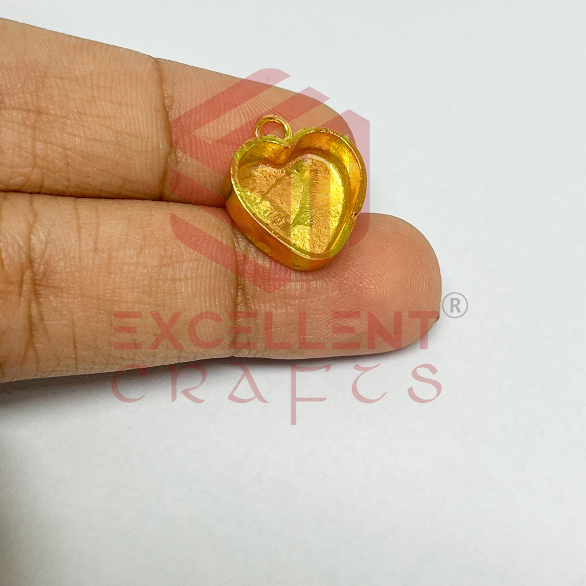 5mm Thickness Heart Cabochon Bezel- 1Pc