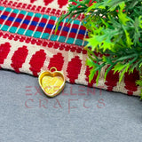 5mm Thickness Heart Cabochon Bezel- 1Pc