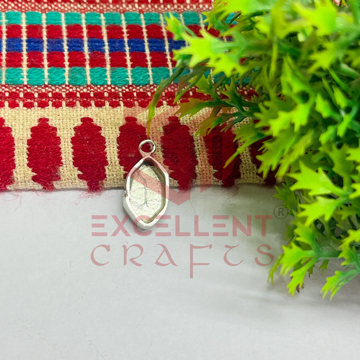5mm Thickness Long Hexagon Cabochon Bezel- 1Pc