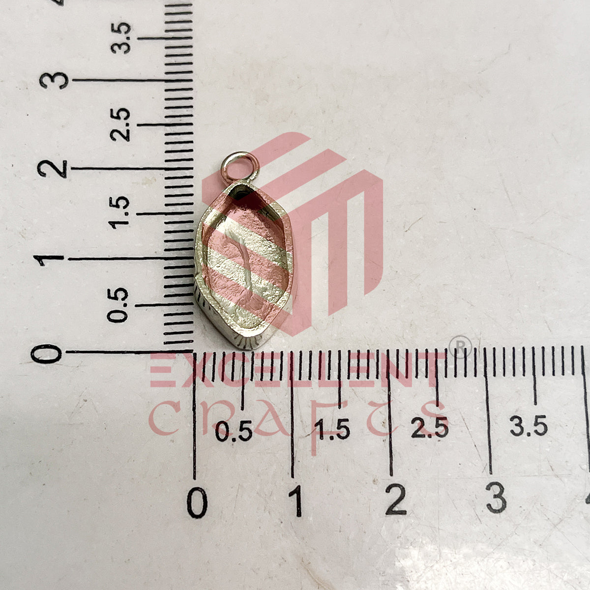 5mm Thickness Long Hexagon Cabochon Bezel- 1Pc