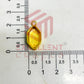 5mm Thickness Long Hexagon Cabochon Bezel- 1Pc