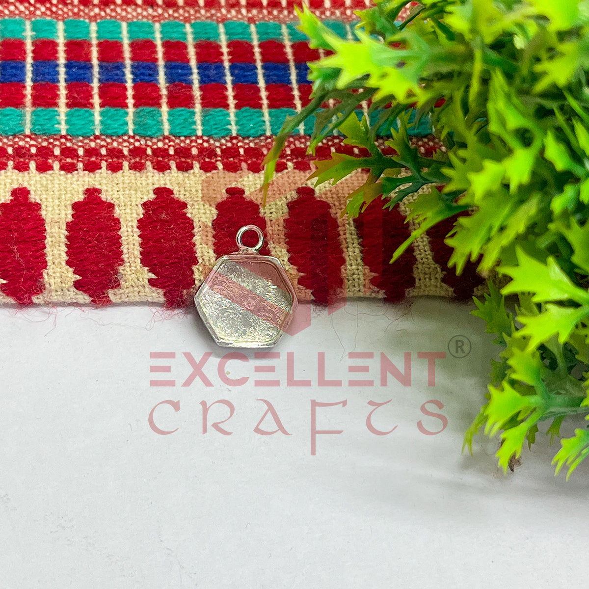 5mm Thickness Hexagon Cabochon Bezel- 1Pc