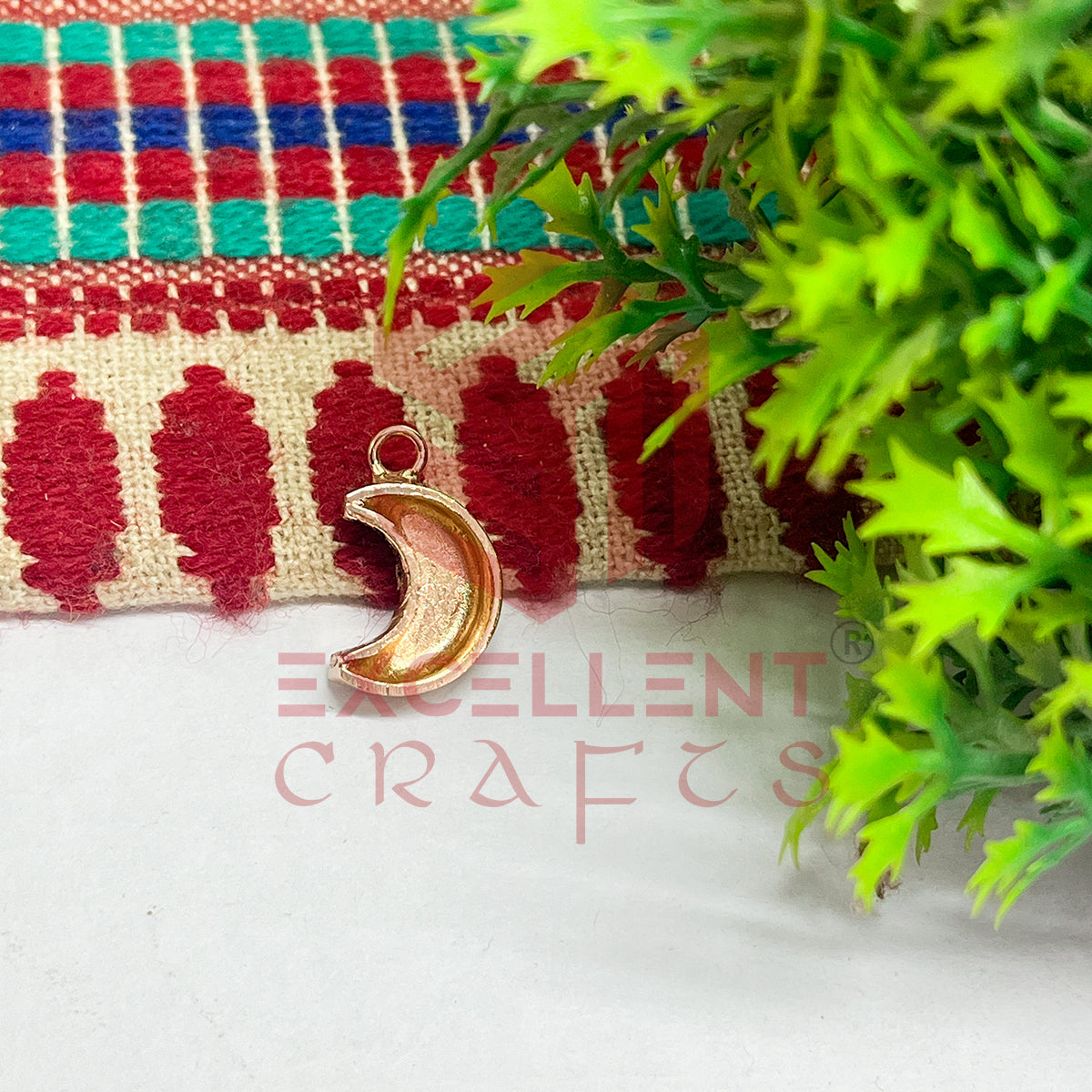 5mm Thickness Halfmoon Cabochon Bezel- 1Pc