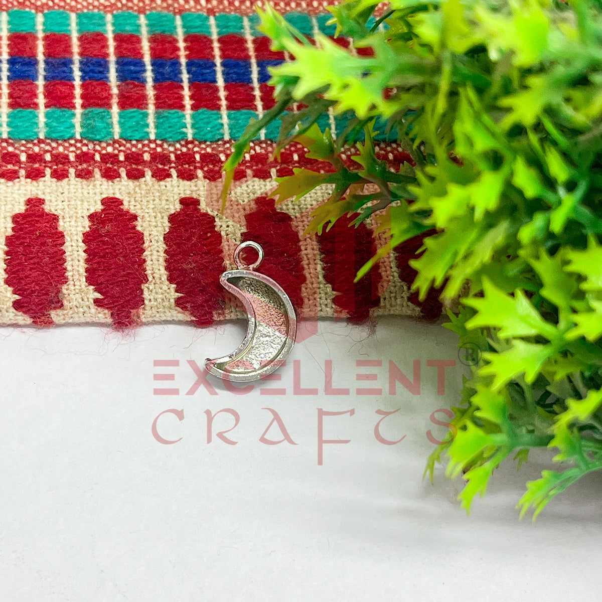 5mm Thickness Halfmoon Cabochon Bezel- 1Pc