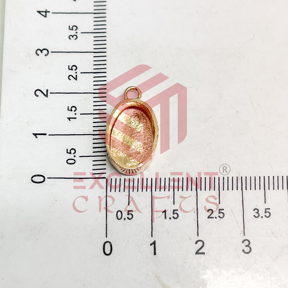 5mm Thickness Oval Cabochon Bezel- 1Pc