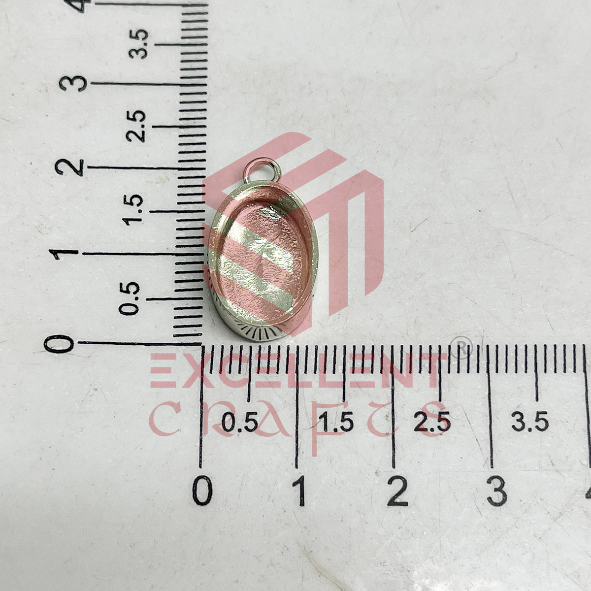 5mm Thickness Oval Cabochon Bezel- 1Pc