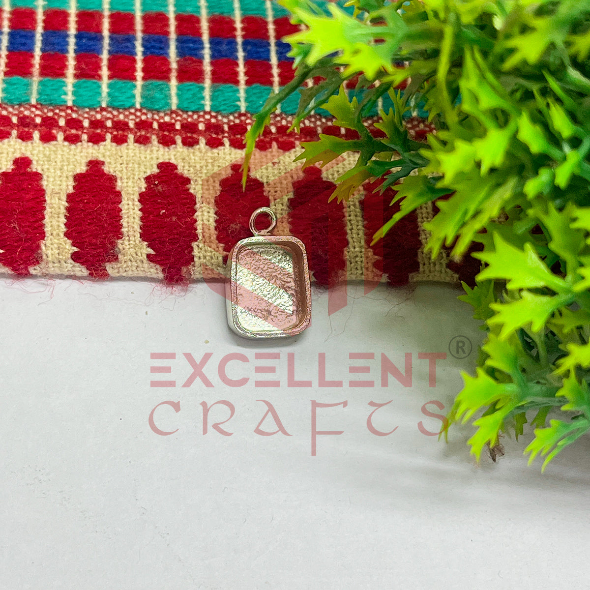 5mm Thickness Rectangle Cabochon Bezel- 1Pc