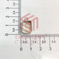 5mm Thickness Rectangle Cabochon Bezel- 1Pc