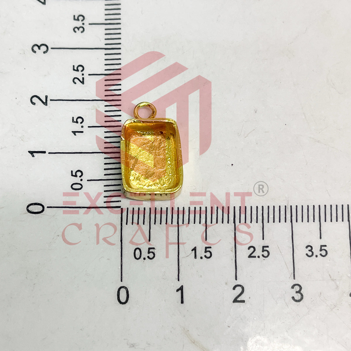 5mm Thickness Rectangle Cabochon Bezel- 1Pc