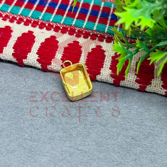 5mm Thickness Rectangle Cabochon Bezel- 1Pc