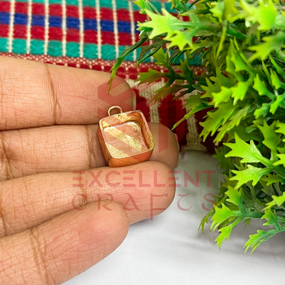 5mm Thickness Square Cabochon Bezel- 1Pc