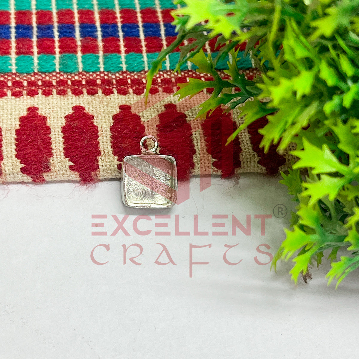 5mm Thickness Square Cabochon Bezel- 1Pc