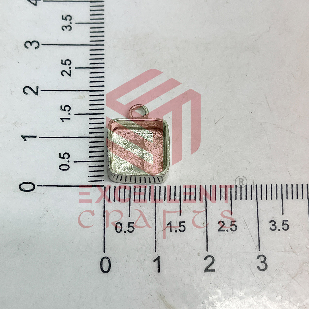 5mm Thickness Square Cabochon Bezel- 1Pc