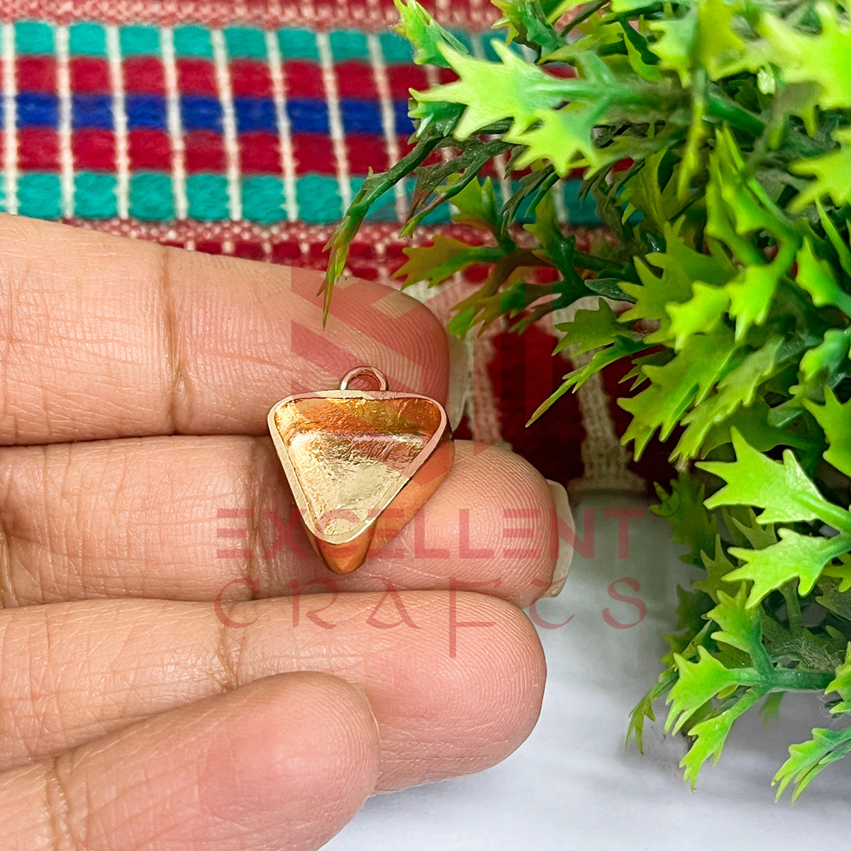 5mm Thickness Triangle Cabochon Bezel- 1Pc