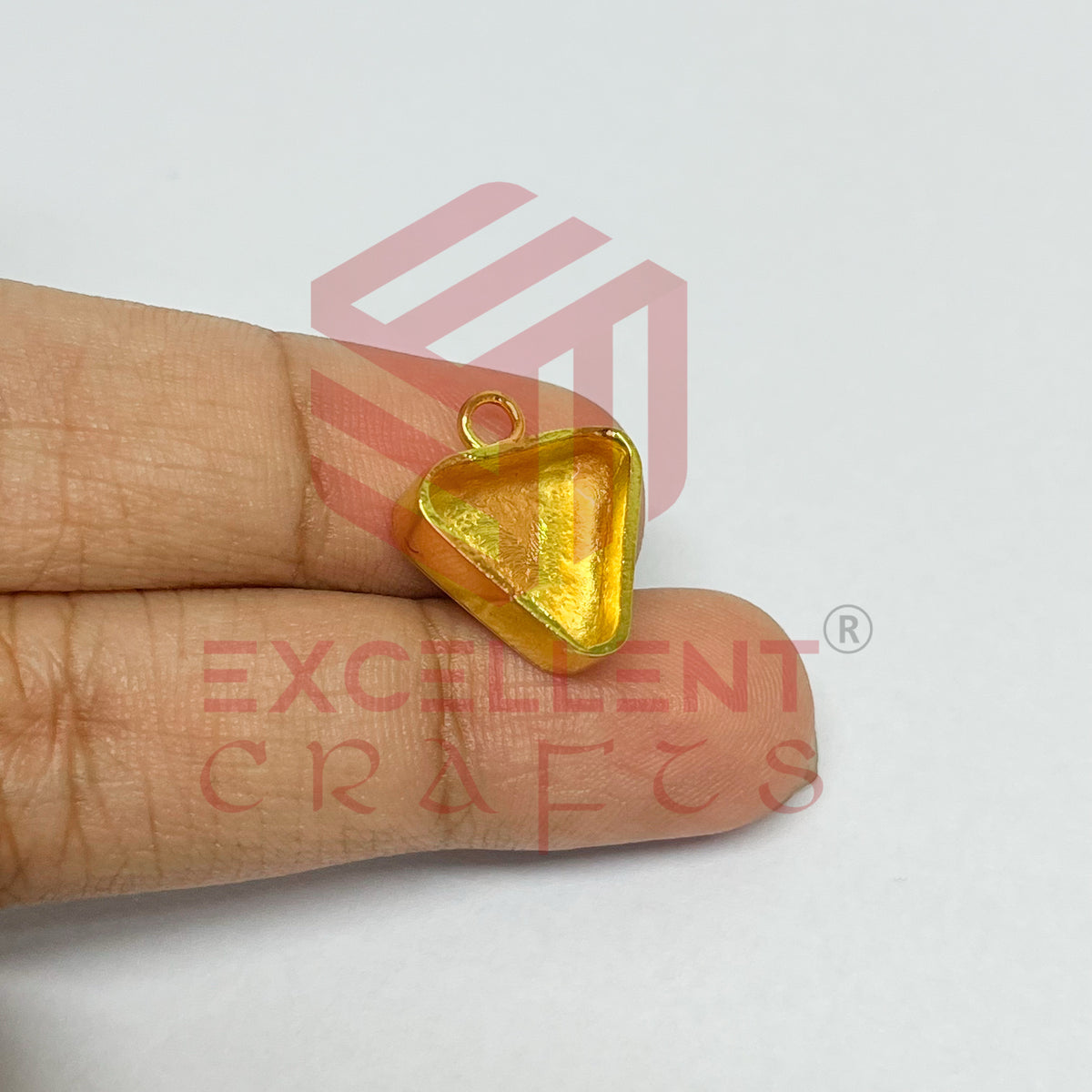5mm Thickness Triangle Cabochon Bezel- 1Pc