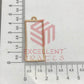45mm x 20mm Open Back Bezel Rectangle Shape