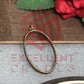 35mm x 20mm Open Back Bezel Oval Shape