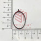 35mm x 20mm Open Back Bezel Oval Shape