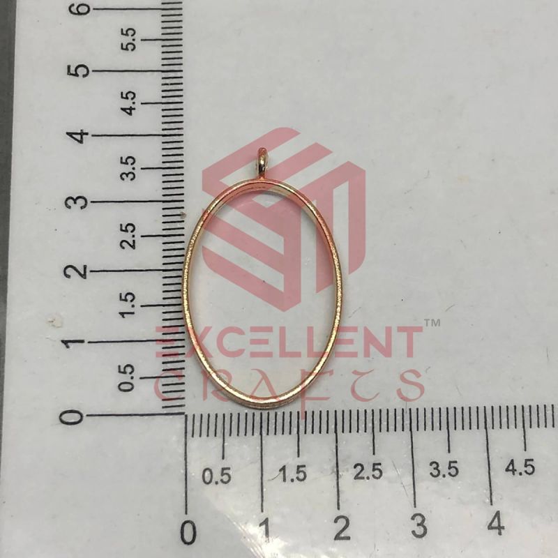 35mm x 20mm Open Back Bezel Oval Shape