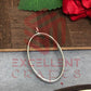 35mm x 20mm Open Back Bezel Oval Shape