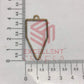 40mm x 20mm Open Back Bezel Nib Shape